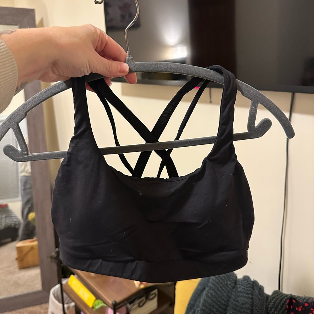 Lululemon Athletica Black Sports Bra